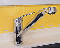 キッチン取付タイプ　ワンホール