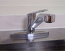 キッチン取付タイプ　ツーホール