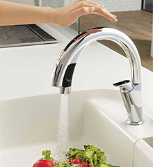 キッチン タッチレス水栓