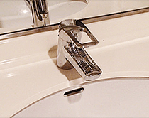 洗面水栓　取付タイプ　ワンホール