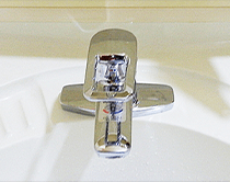 洗面水栓　取付タイプ　ツーホール