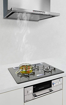 レンジフード連動機能とは？