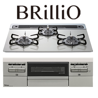 Paloma の交換費用｜PD-743WS-60GH｜工事費込みセットが安い｜パロマ ビルトインガスコンロ『ブリリオアルファ』[幅60cm] [天板：クリアガラス/シャインシルバー] [ホーローごとく] [レンジフード連動] [オーブン接続可][付属：ラ・クックグラン]