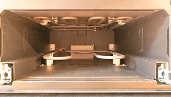 三菱電機（MITSUBISHI）ヒーターが上下にある場合の庫内｜IHクッキングヒーターのグリル掃除