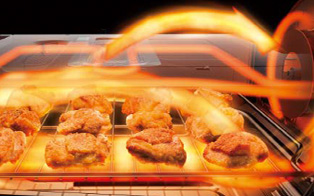 熱風循環加熱式グリル