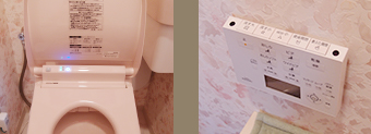 トイレとリモコン