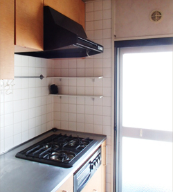 施工前のキッチン