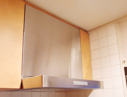 ノーリツ レンジフード ステンレス<br>
（ノンフィルタ）