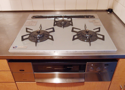 ノーリツ レボア シルバーグレーガラス