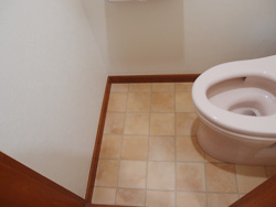 施工後クッションフロア画像