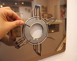 焼けたステンレスゴトク