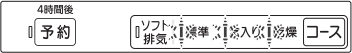 残菜フィルターがつまっている｜リンナイ食洗機（ドア上部に操作部）のエラー表示例