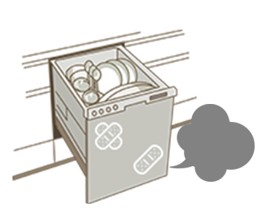 ポンプや水位センサーが故障｜食洗機の水漏れ防止