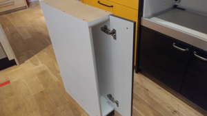 幅15cmのキャビネット収納例｜ビルトイン食洗機の新規設置・後付け