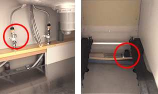 ビルトイン食洗機　施工前写真