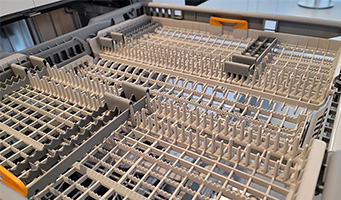 調理器具のセットを楽にするカトラリートレイ｜ミーレ食洗機の特徴