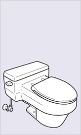 ワンピース型便器