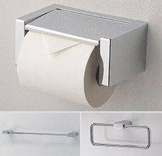 メッキシリーズ 紙巻器・タオル掛け・タオルリング