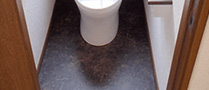 クッションフロア（トイレ床）の張り替え｜トイレ内装リフォーム