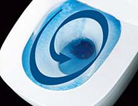 LIXIL（INAX）のパワーストリーム洗浄｜低水圧にはブースターで対応可能！少ない水でもしっかり洗浄