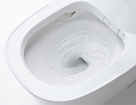 パナソニック（Panasonic）のスパイラル水流｜旋回する水流で汚れを洗い流す