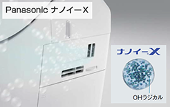 トイレ使用後に臭いを脱臭するパナソニックのナノイーX｜トイレ交換で脱臭機能が向上
