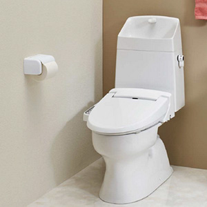 バリュークリン水洗トイレ交換｜SC8091-SGB+ST0793-1EM BW1＋JCS-590DRNなど｜ジャニスのトイレタイプ・種類