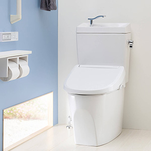 キュアーズ　トイレ交換｜SC8250-SGB+ST6051-1EN+JCS-601DRAなど｜ジャニスのトイレタイプ・種類