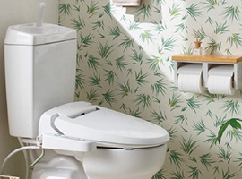 バリュークリン水洗トイレ交換｜SC8091-SGB+ST0793-1EM BW1＋JCS-590DRNなど｜紙巻器（ペーパーホルダー）、収納棚、洗面器は別売