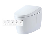 TOTOタンクレストイレ ネオレストAS1（品番：CES9710F、床排水120・200mm固定・給水管露出)のトイレ交換が安いことを説明する画像。トイレ便器（40%オフ）＋基本工事費の合計＝税込309,400円