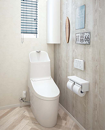 トイレ内装リノベーション事例｜アパートのトイレリフォーム