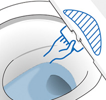 TOTO ネオレスト　お掃除しやすい「フチなしウォシュレット」(NX・LS・ASタイプのみ) フチありのウォシュレット